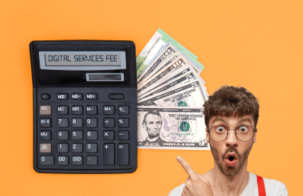 An image about Amazon's New Digital Services Fee